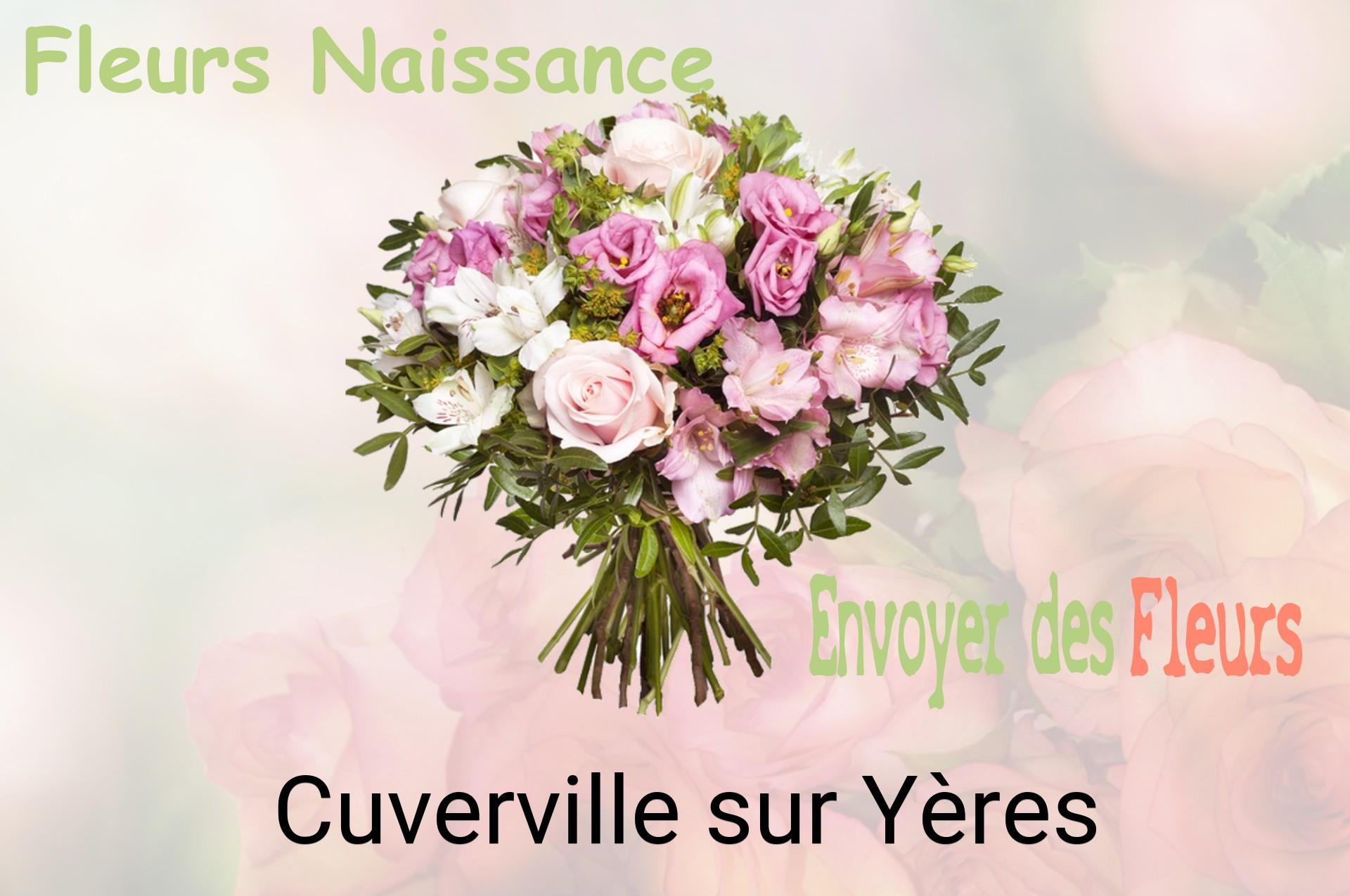 Bouquet de fleurs de naissance livré à Cuverville-sur-Yères